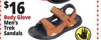 Ocean State Job Lot Body Glove Men's Trek Sandals offer