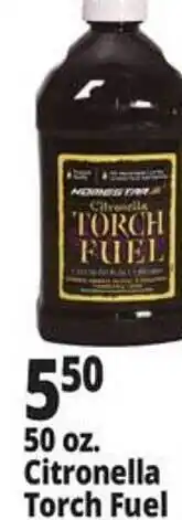 Ocean State Job Lot 50 Oz. Citrinella Torch Fuel offer