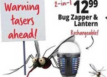 Ocean State Job Lot Bug Zapper & Lantern offer