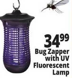 Ocean State Job Lot Bug Zapper With Uv Fluorescent Lamp offer