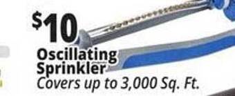 Ocean State Job Lot Oscillating Sprinkler offer