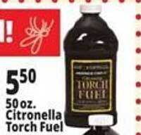 Ocean State Job Lot 50 Oz. Citronella Torch Fuel offer