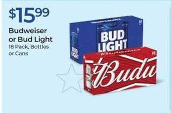 Rite Aid Budweiser Or Bud Light offer