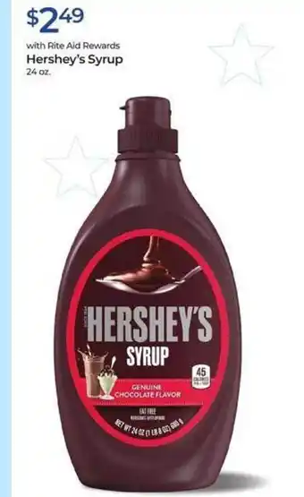 Rite Aid Hershey's Syrup offer