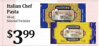 Rosauers Italian Chef Pasta offer