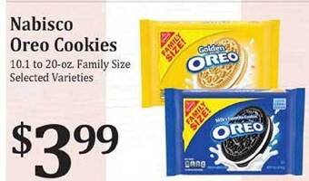 Rosauers Nabisco Oreo Cookies offer