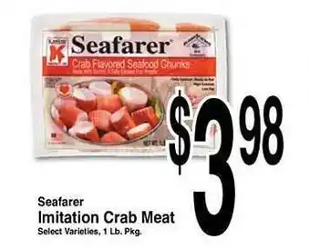 Superior Grocers Seafarer Imitation Crab Meat offer