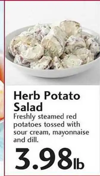 Sunset Foods Herb Potato Salad offer