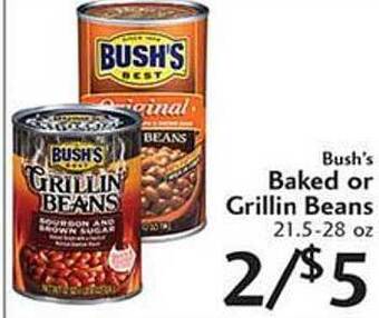 Sunset Foods Bush's Baked Or Grillin Beans offer