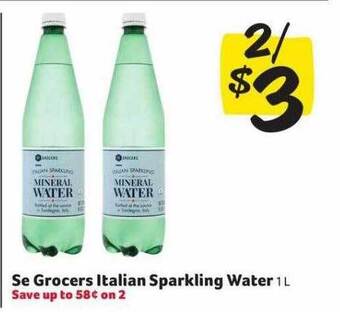 Winn Dixie Se Grocers Italian Sparkling Water offer