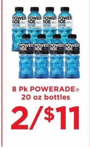 Winn Dixie 8 Pk Powerade offer
