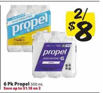 Winn Dixie 6 Pk Propel offer