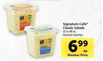 Safeway Signature Cafe Classic Salads offer