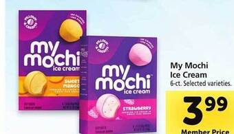 Safeway My Mochi Ice Cream offer