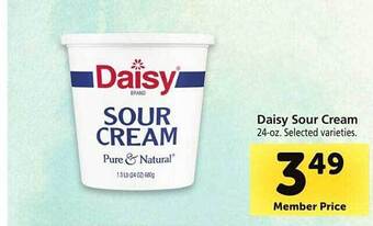 Safeway Daisy Sour Cream offer