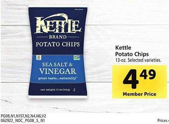 Safeway Kettle Potato Chips offer