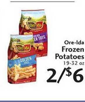 Sunset Foods Oreida Frozen Potatoes offer