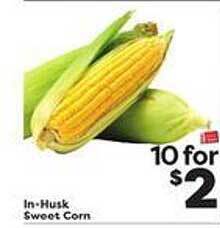 Weis Markets In-husk Sweet Corn offer