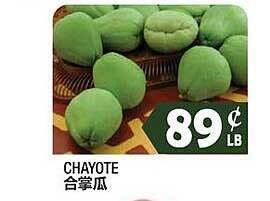 99 Ranch Chayote offer