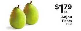 ShopRite Anjou Pears offer