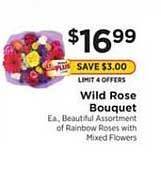 ShopRite Wild Rose Bouquet offer