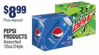Kinney Drugs Pepsi Products Assorted offer