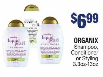 Kinney Drugs Organix Shampoo Conditioner Or Styling offer