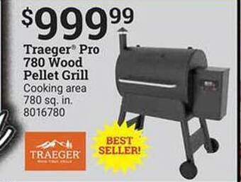 Ace Hardware Traeger Pro 780 Wood Pellet Grill offer
