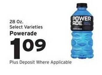 Hannaford Powerade offer