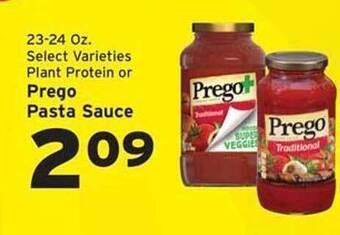 Hannaford Prego Pasta Sauce offer