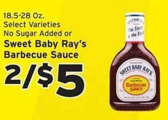 Hannaford Sweet Baby Ray's Barbecue Sauce offer