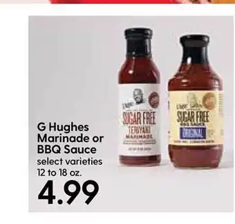Hy-Vee G Hughes Marinade Or Bbq Sauce offer