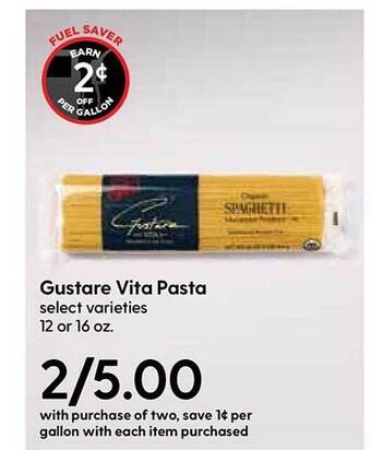 Hy-Vee Gustare Vita Pasta offer