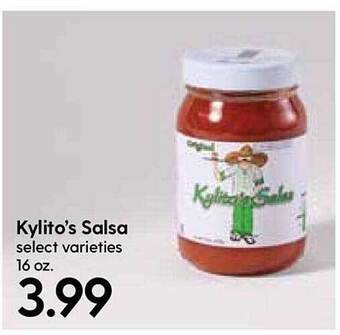 Hy-Vee Kylito's Salsa offer