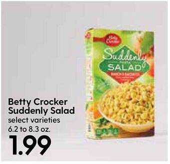 Hy-Vee Betty Crocker Suddenly Salad offer