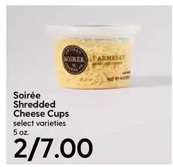 Hy-Vee Soirée Shredded Cheese Cups offer