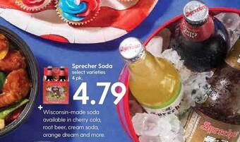 Hy-Vee Sprecher Soda offer