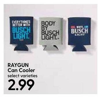 Hy-Vee Raygun Can Cooler offer