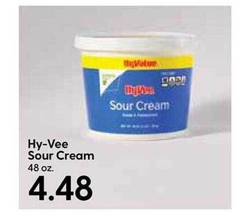 Hy-Vee Hyvee Sour Cream offer