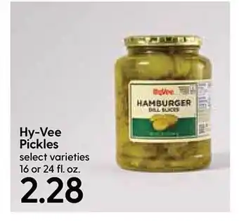 Hy-Vee Hyvee Pickles offer