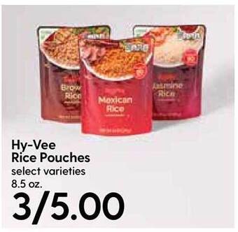 Hy-Vee Hyvee Rice Pouches offer