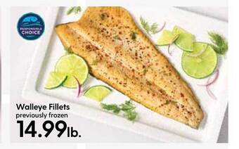 Hy-Vee Walleye Fillets offer
