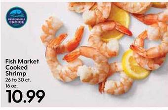 Hy-Vee Fish Market Cooked Shrimp offer