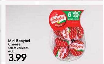 Hy-Vee Mini Babybel Cheese offer