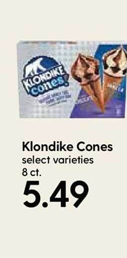 Hy-Vee Klondike Cones offer
