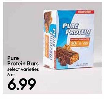 Hy-Vee Pure Protein Bars offer