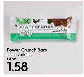 Hy-Vee Power Crunch Bars offer