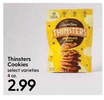 Hy-Vee Thinsters Cookies offer