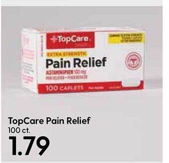 Hy-Vee Topcare Pain Relief offer