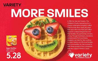 Hy-Vee Eggo Waffles offer